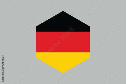 Free Download Germany flag sign, German national symbol, Germany country flag is a symbol of freedom, Vector illustration, Digital illustration
 - GFXLoad