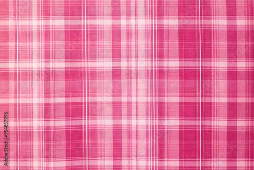 pink plaid background