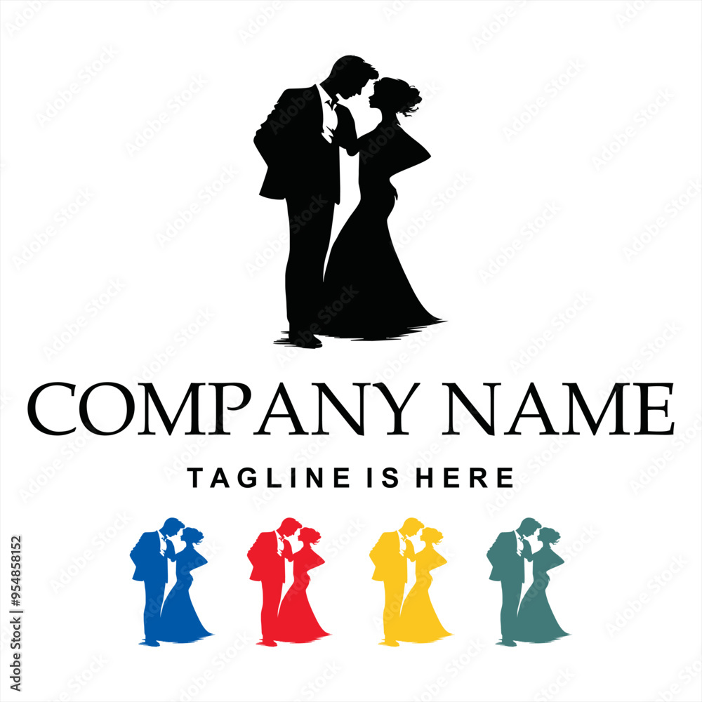 Man and a woman with long hair stand and kiss. Silhouette
Vector Man and a woman with long hair stand and kiss. Silhouette
Vector