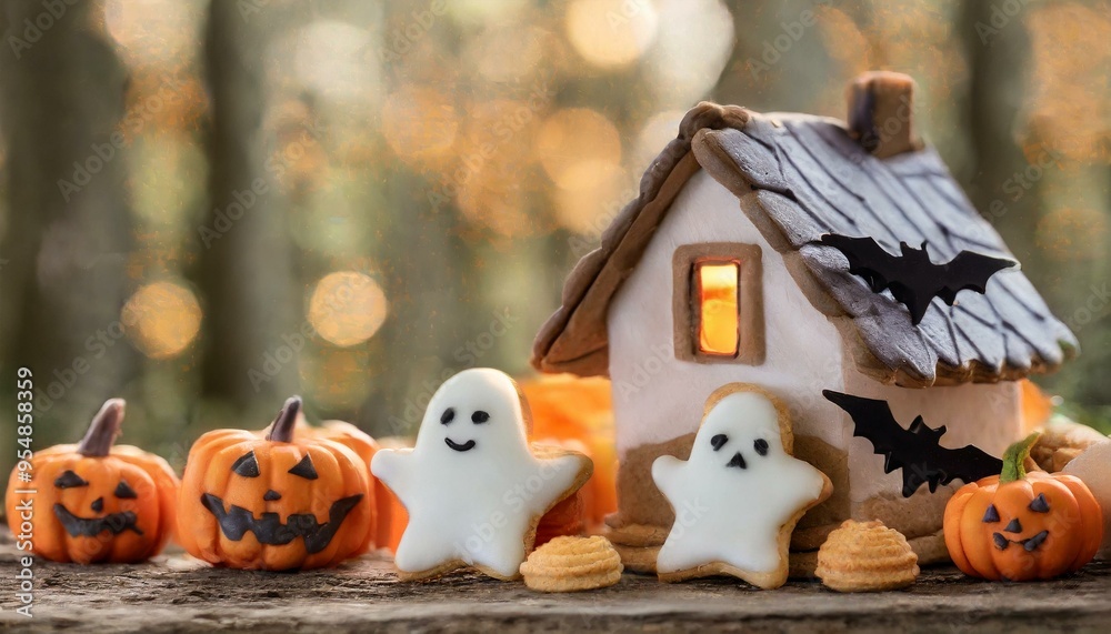 Fototapeta premium Halloween cookies