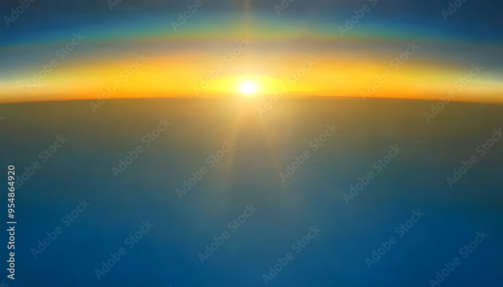 Obraz premium sunset over the sea