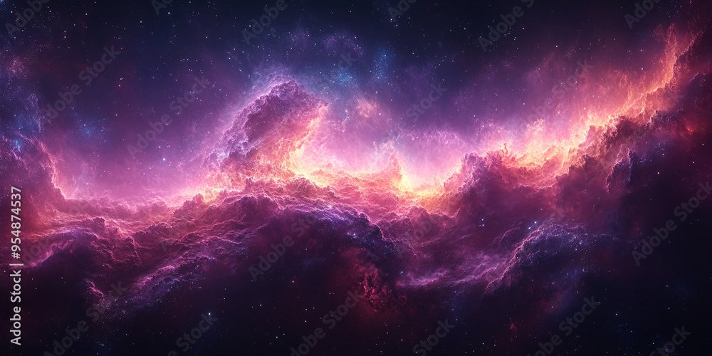 purple energy in outer space purple energy in outer space
