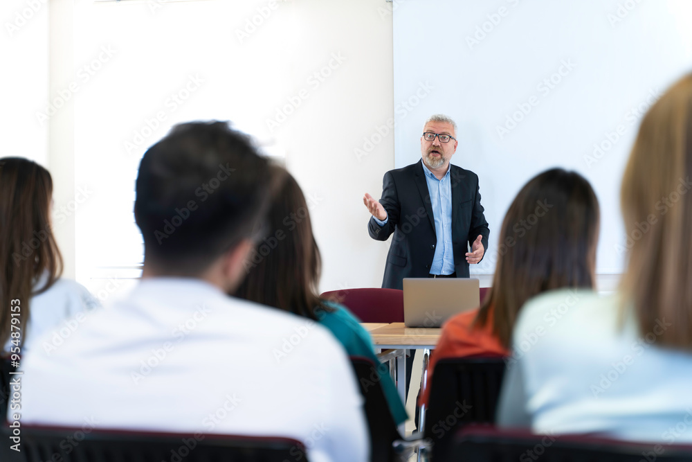 Group of Medical Team and Business People Meeting in Hospital and Office Conference Room Group of Medical Team and Business People Meeting in Hospital and Office Conference Room