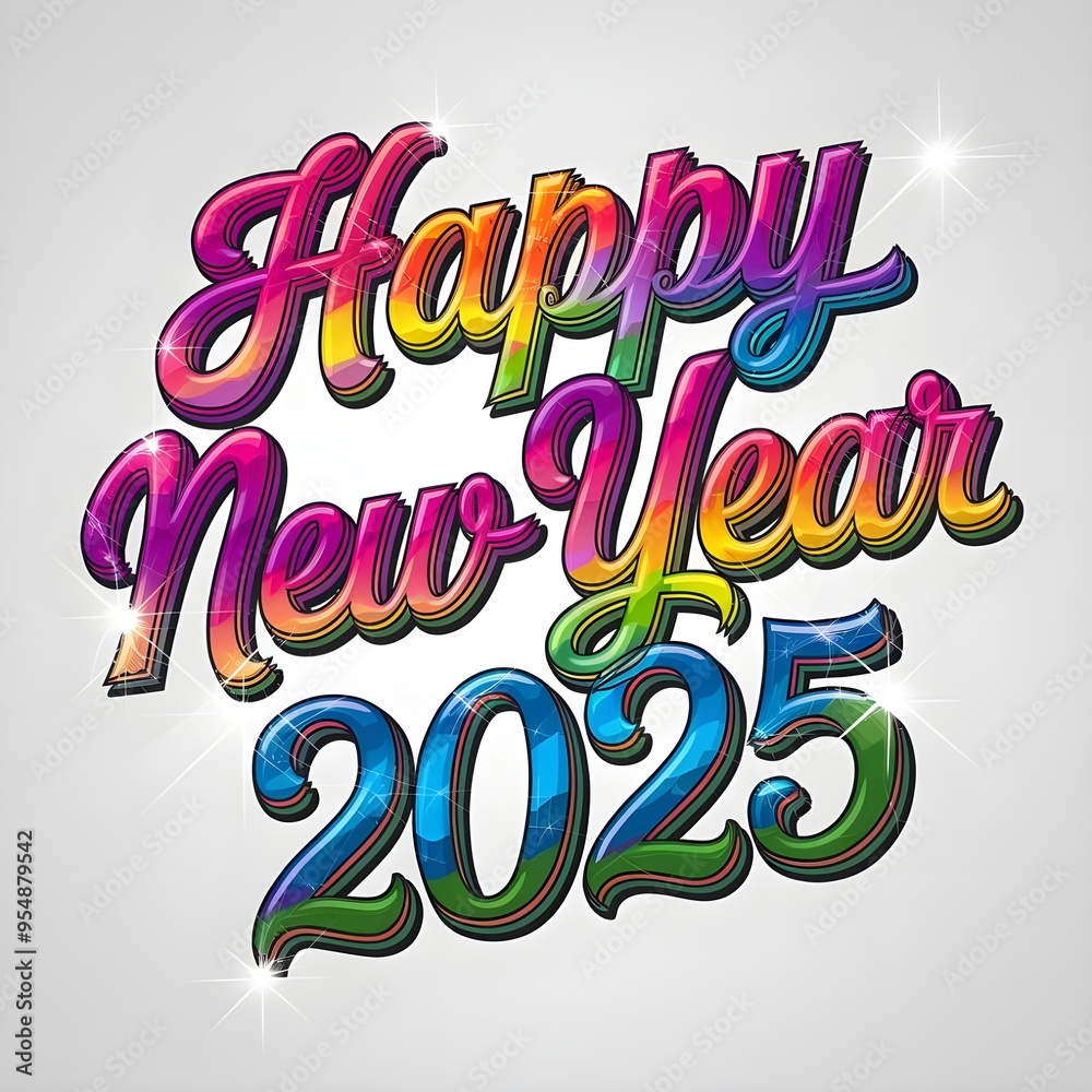 Fototapeta premium New year card