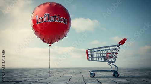 Inflation Risk: A balloon labeled 