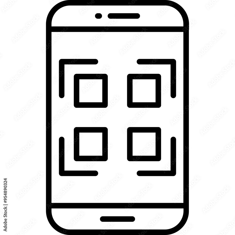 Qr Code Icon Qr Code Icon
