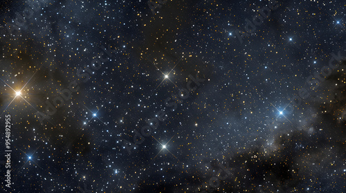 Wallpaper Mural The constellation of Lacerta among the twinkling stars. Torontodigital.ca