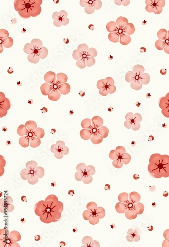 Tiny Floral Prints: Perfect for Feminine and Delicate Backgrounds 