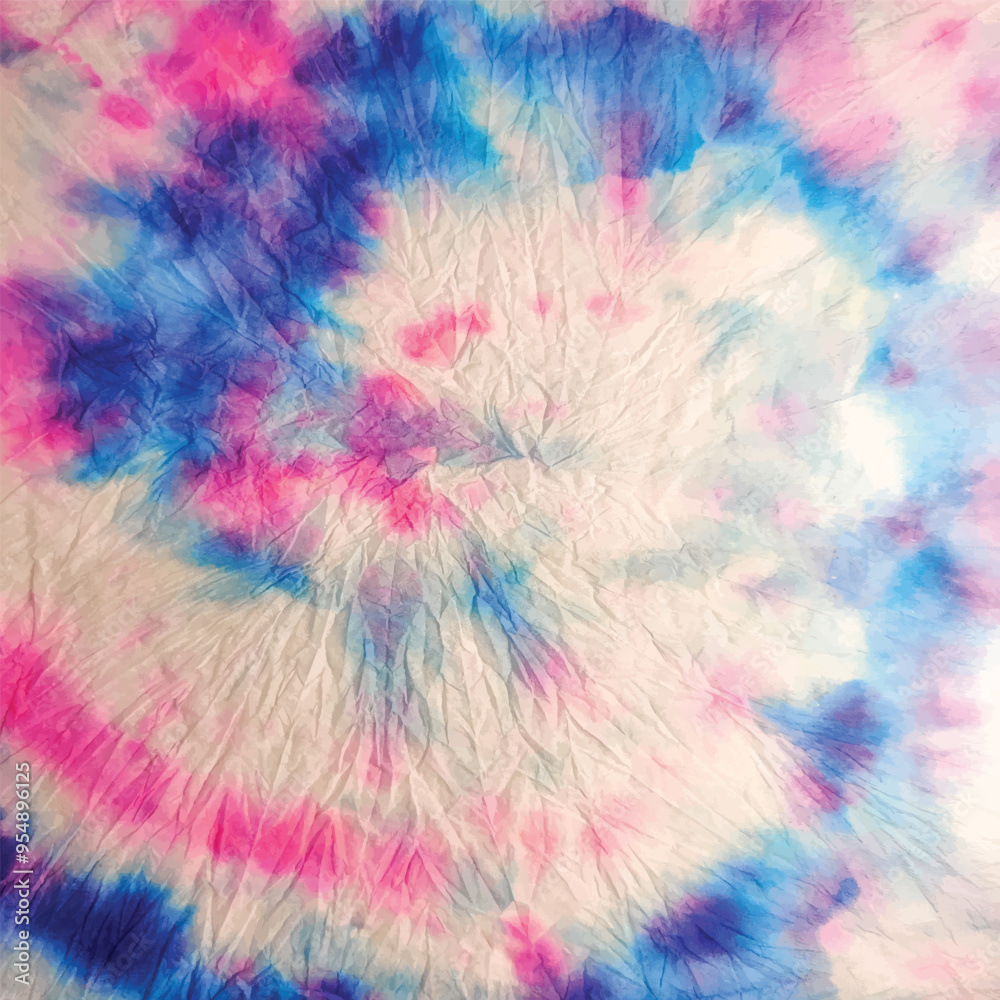 Tie Dye Round Boho. Brush Vector Tye Dye. Tie Dye Spiral Swirl. Round Dyed Background. Spiral Dyed Batik. Abstract Circle Texture. Grey Seamless Print. Pink Swirl Watercolor. Round Dirty Tie Dye.