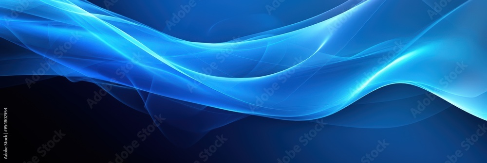 Abstract Blue Wave Background Abstract Blue Wave Background