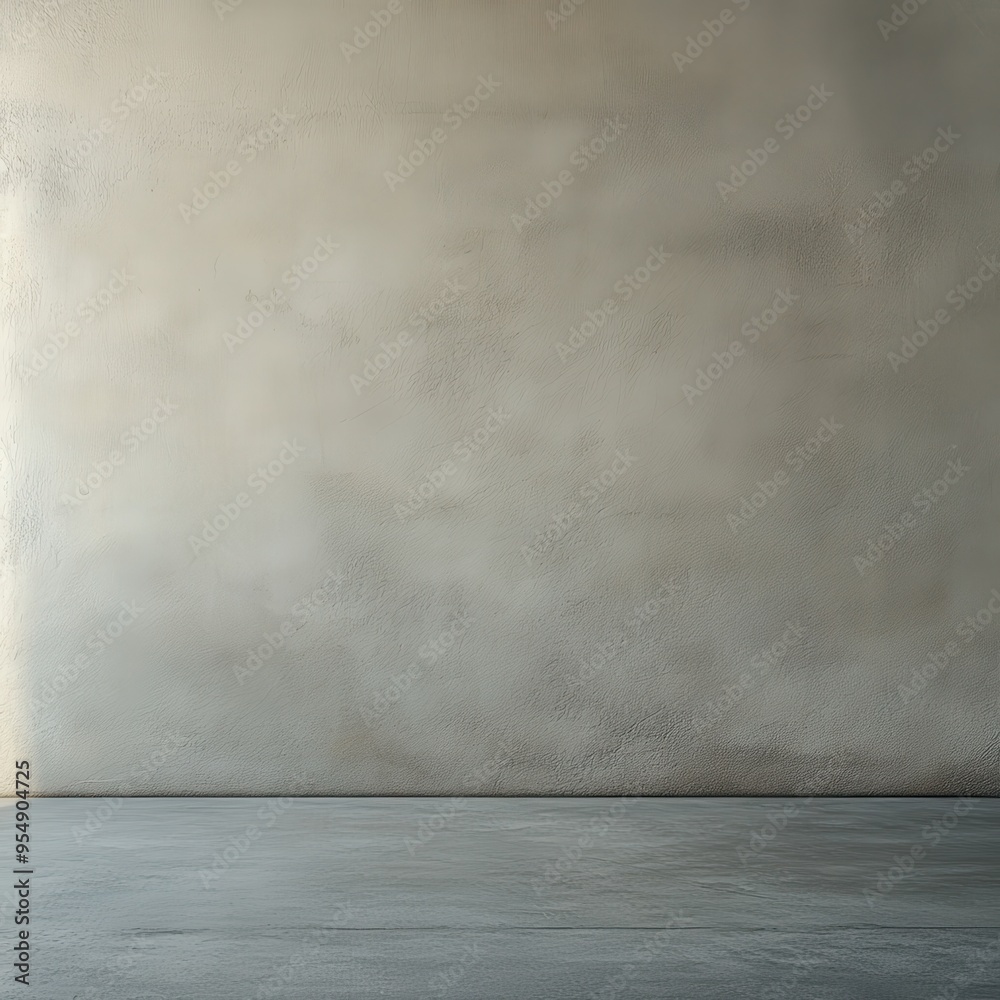 Concrete Wall and Floor Mockup - Interior Design Background Texture Concrete Wall and Floor Mockup - Interior Design Background Texture