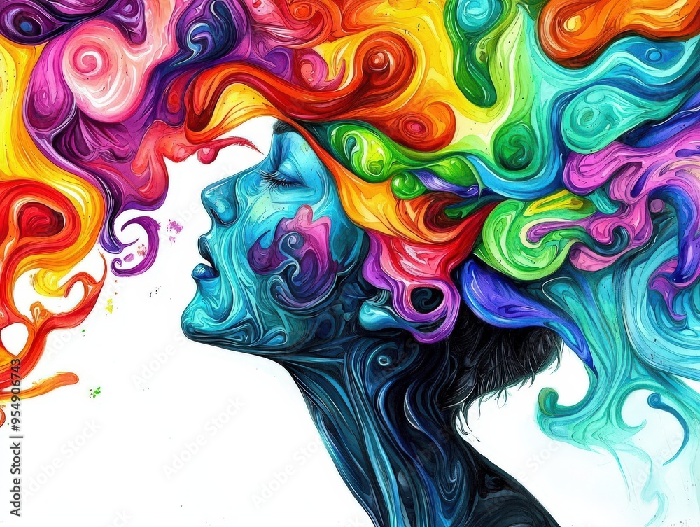 Standing Before a Burst of Creativity Standing Before a Burst of Creativity