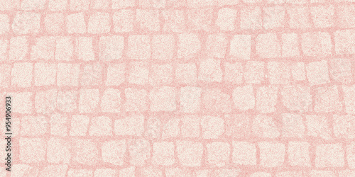 Black dotted textured background, noisy gritty dot halftone effect. Old red brick wall texture, vintage distress overlay.