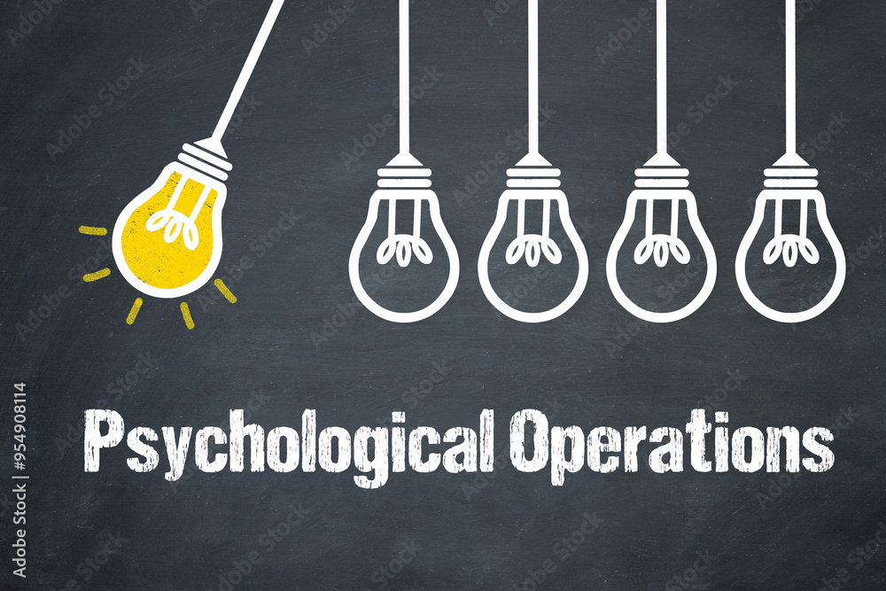 Fototapeta premium Psychological Operations