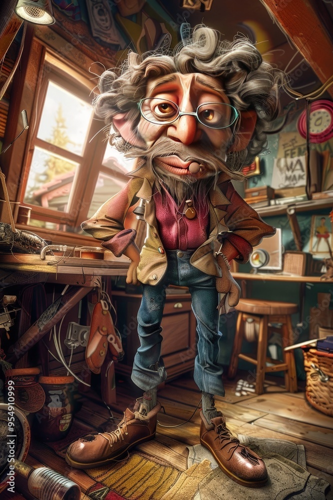 Meet the cool, free-spirited character living unrestrained in an attic, full of faith and hope. Meet the cool, free-spirited character living unrestrained in an attic, full of faith and hope.