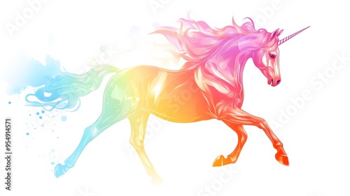 Rainbow Unicorn.