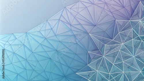 abstract blue geometric background