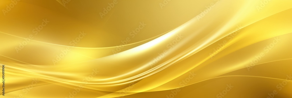 Abstract Golden Waves Background Abstract Golden Waves Background