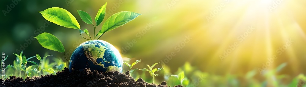 Earth Sprouting New Life. Earth Sprouting New Life.