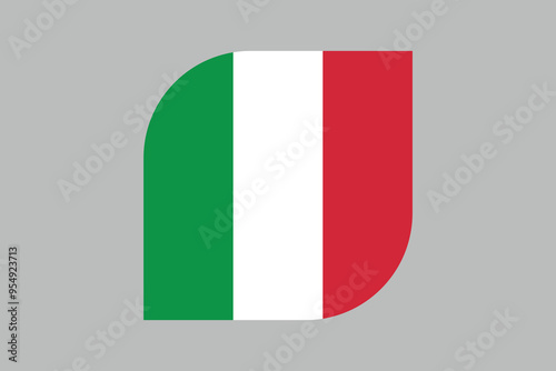 Free Download Italy flag sign, National Italy flag, Italian flag, Vector Illustration
 - GFXLoad