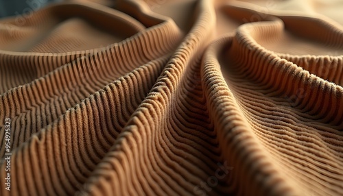 Wallpaper Mural Corduroy texture featuring characteristic ribbing, ideal for fashion projects and vintage styling. Torontodigital.ca