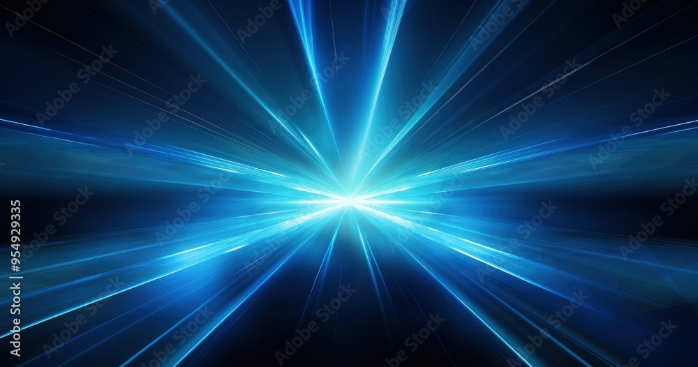 A dynamic burst of blue light radiating outward, creating a sense of energy and motion. A dynamic burst of blue light radiating outward, creating a sense of energy and motion.