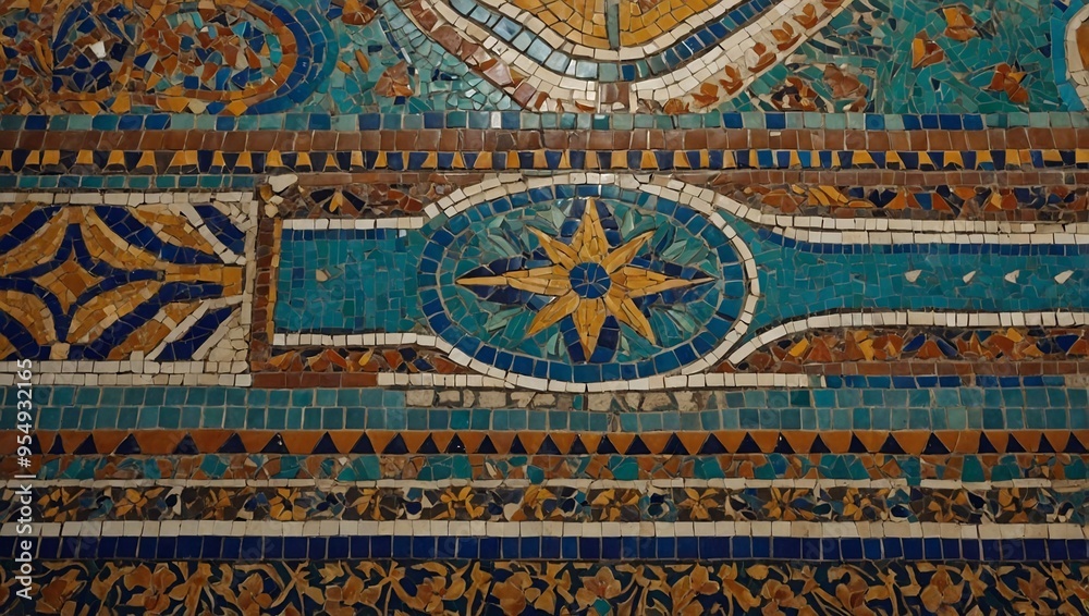 Mosaic Tile Patterns in Ethnic Styles Mosaic Tile Patterns in Ethnic Styles
