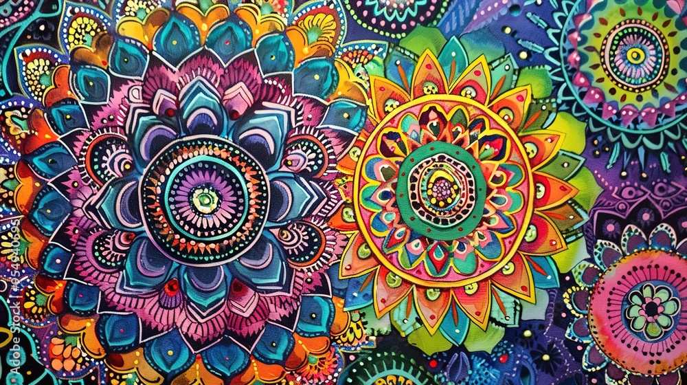 mandala pattern wallpaper