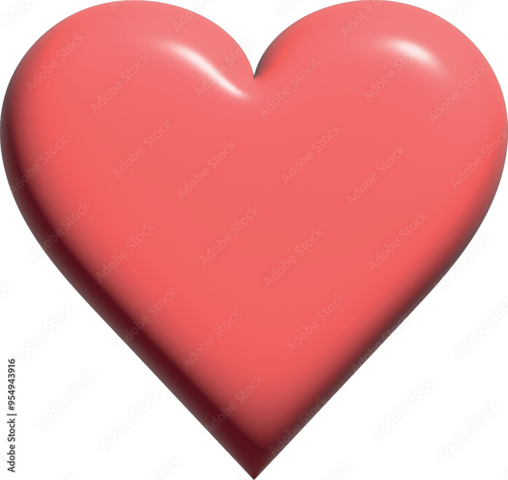 3d heart icon button. Love social media bubble notification, love icon for instagram on the chat box. 3d heart icon button. Love social media bubble notification, love icon for instagram on the chat box.