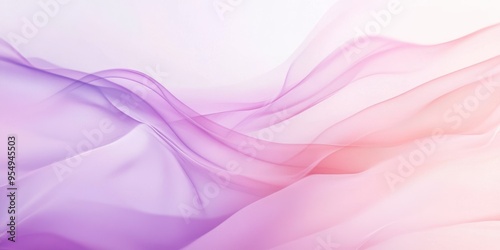 abstract background with smooth pastel-colored lines and light background