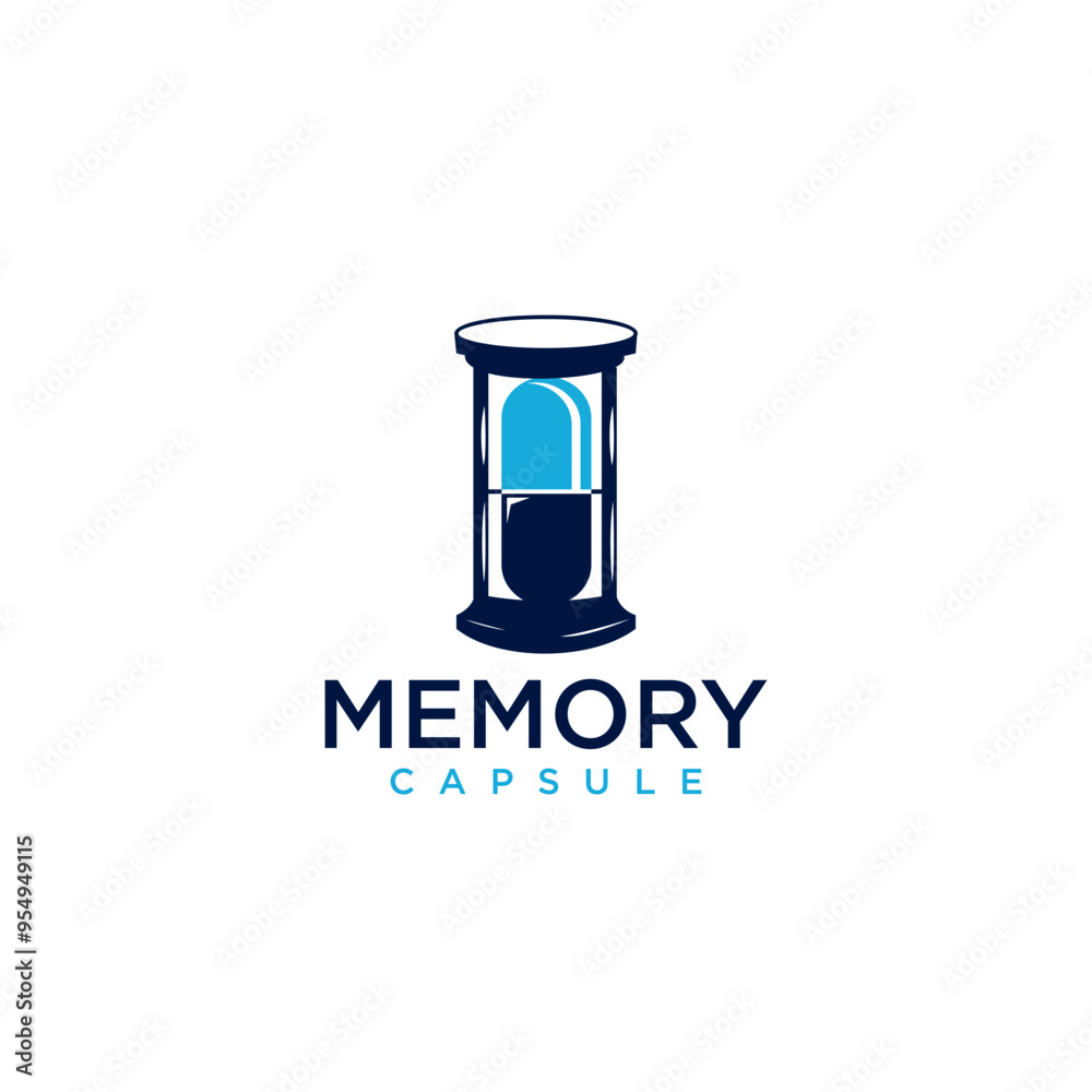 Time with capsule pill vector logo template. Suitable for business, pharmacy, healthy, design Time with capsule pill vector logo template. Suitable for business, pharmacy, healthy, design