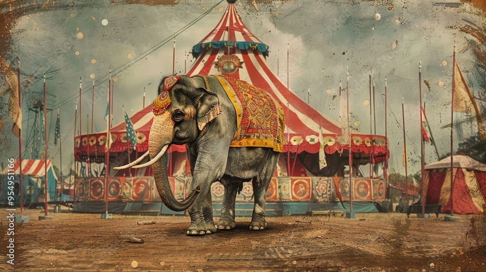 Circus poster wallpaper Circus poster wallpaper