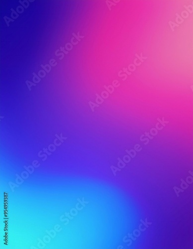 New blue orange and red gradient. Soft multi color gradient. Holographic blurred abstract background