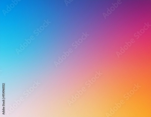 Light Blue, Red Green Yellow gradient. Abstract futuristic background. Good For Flyer, Poster, wallpaper.