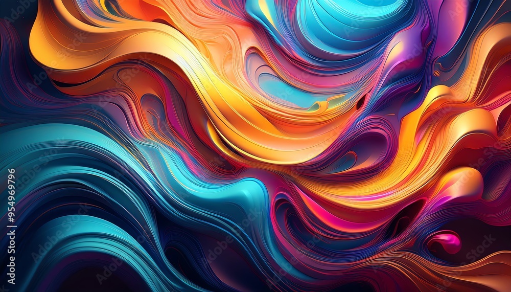 Fototapeta premium Colored Abstract Background Dry Oil Color Pastel Texture