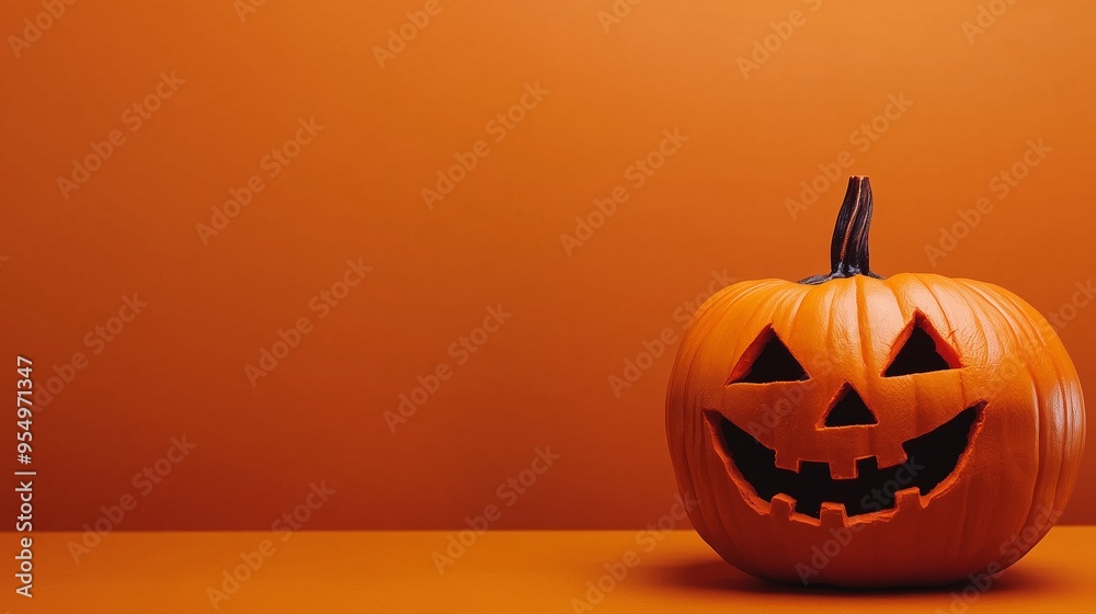 Background for Halloween with Pumpkin Background for Halloween with Pumpkin