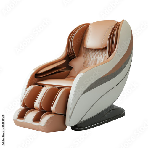 Massage chair on Transparent background photo