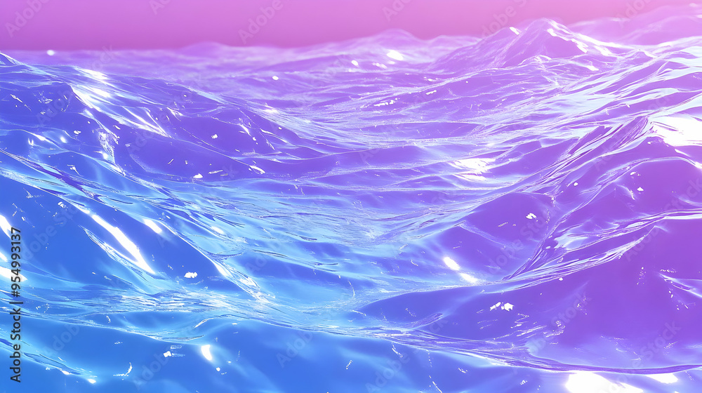 Abstract Ocean Waves in Blue and Purple Hues, a Stunning Visual Experience with a Dreamlike Aesthetic Abstract Ocean Waves in Blue and Purple Hues, a Stunning Visual Experience with a Dreamlike Aesthetic