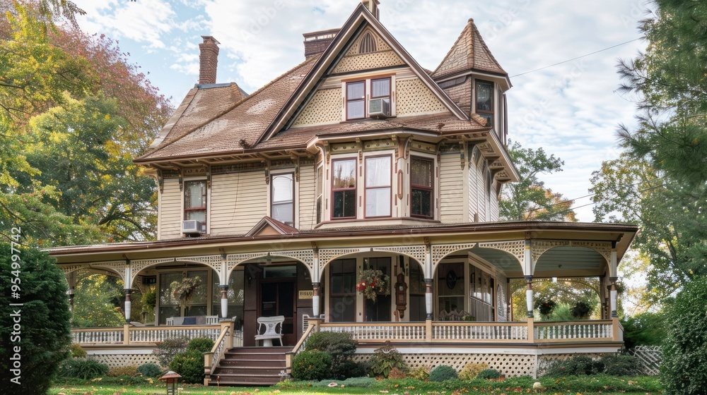 Victorian House with Porch Victorian House with Porch