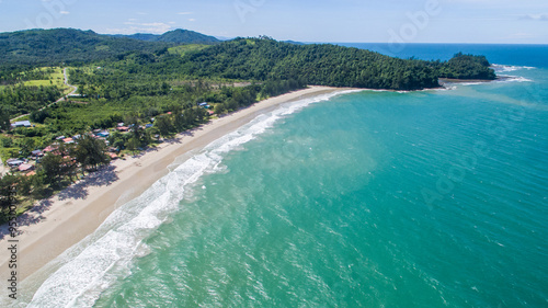 Tanjung Simpang Mengayau also known as Tip of Borneo is the northernmost tip of Borneo located in the district of Kudat Sabah. The tip marks the meeting point of the South China Sea and Sulu Sea.