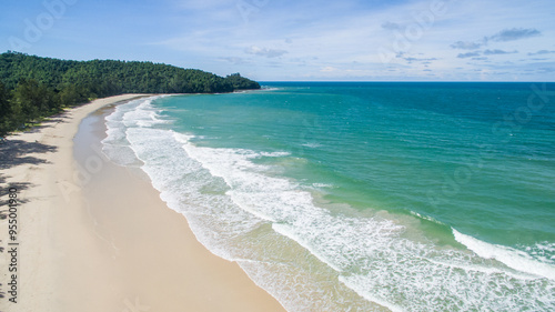 Tanjung Simpang Mengayau also known as Tip of Borneo is the northernmost tip of Borneo located in the district of Kudat Sabah. The tip marks the meeting point of the South China Sea and Sulu Sea. photo