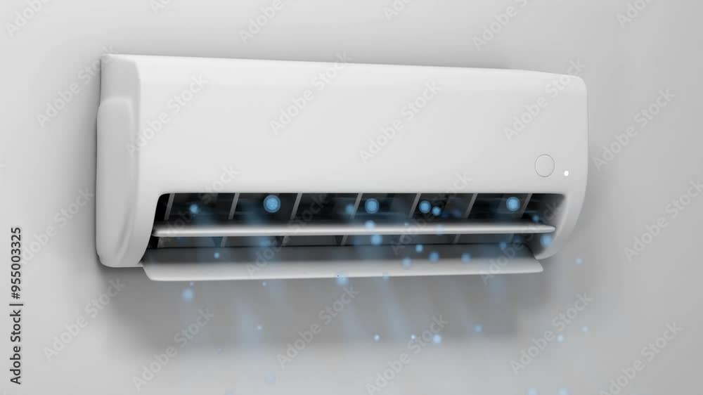 air conditioner turn on animation air conditioner turn on animation
