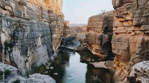 Canyon River Landscape