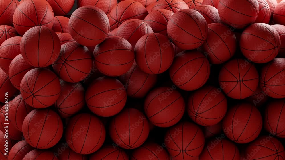 bunch of basketball falling animation bunch of basketball falling animation