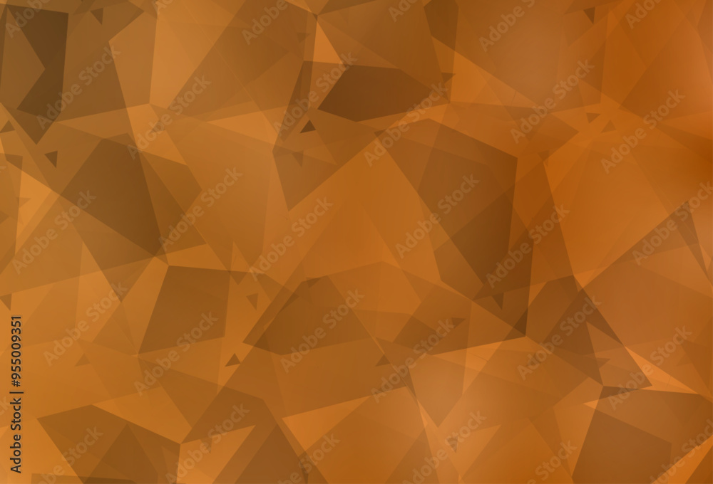 Light Orange vector texture with abstract poly forms. Light Orange vector texture with abstract poly forms.