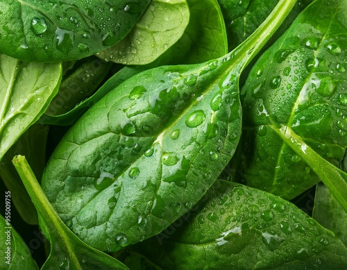 water drops on green leaf