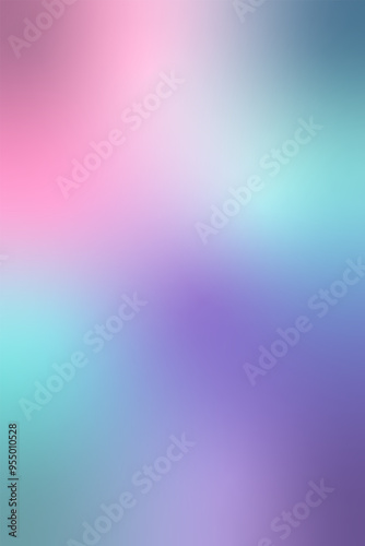 Captivating and dreamlike vertical background of purple, blue, and pink. Ethereal, softly illuminated backdrop with mist and gradient effect. Escape from reality's stresses into an ethereal world of t
