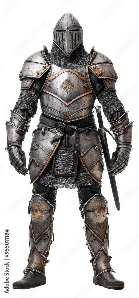 medieval knight isolated on transparent background medieval knight isolated on transparent background