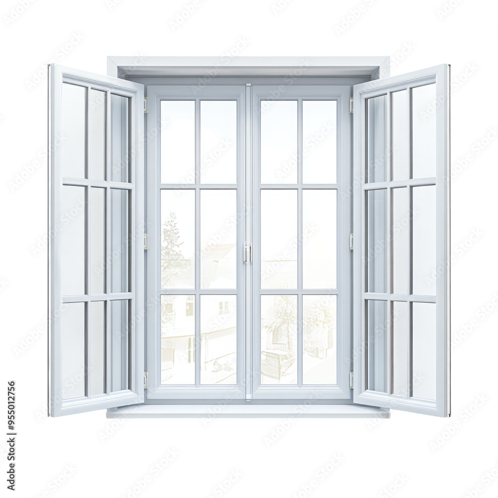 Display windows on White background Display windows on White background