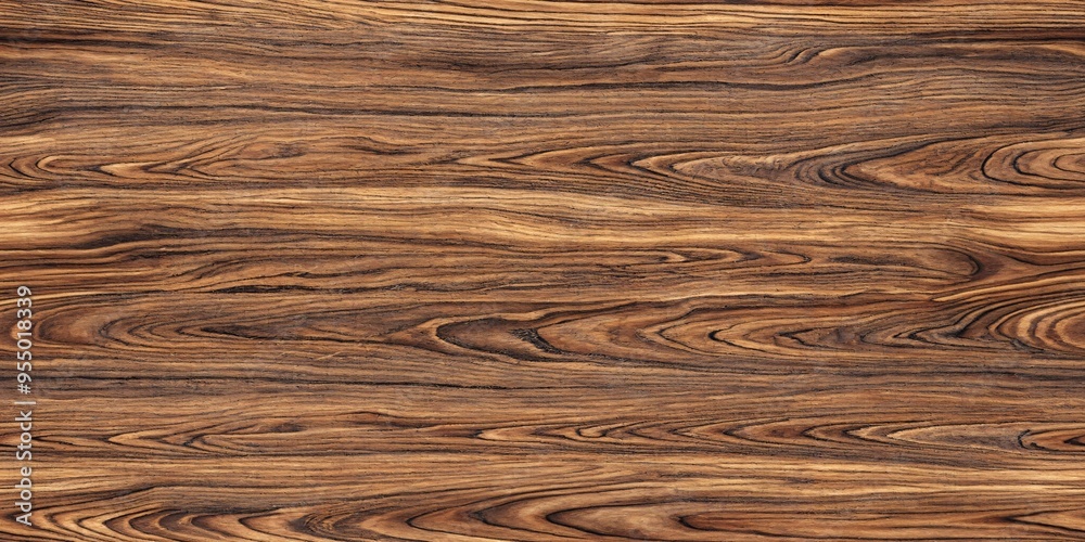 Obraz premium Rustic Wood Plank Seamless Pattern. A beautifully textured rustic wood plank seamless pattern, showcasing rich browns and intricate grain details.